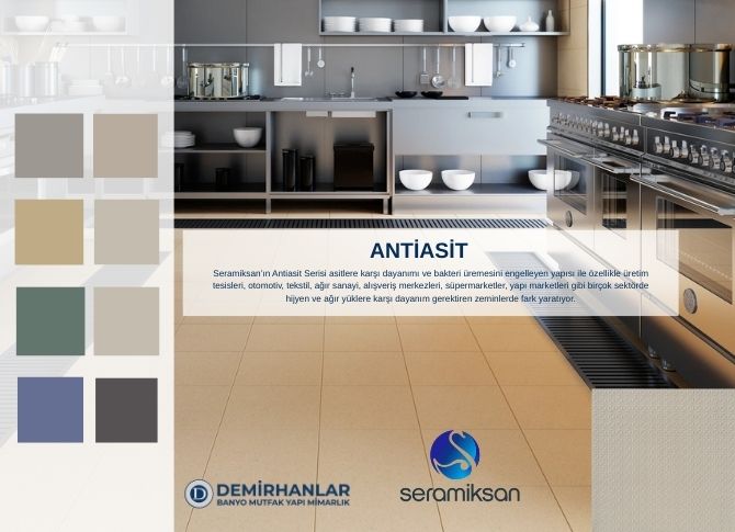 Seramiksan Antiasit Serisi Nedir? Endüstriyel Alanlar İçin Güçlü Zemin Çözümü