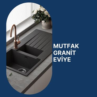 Mutfak Quartz Granit Eviye